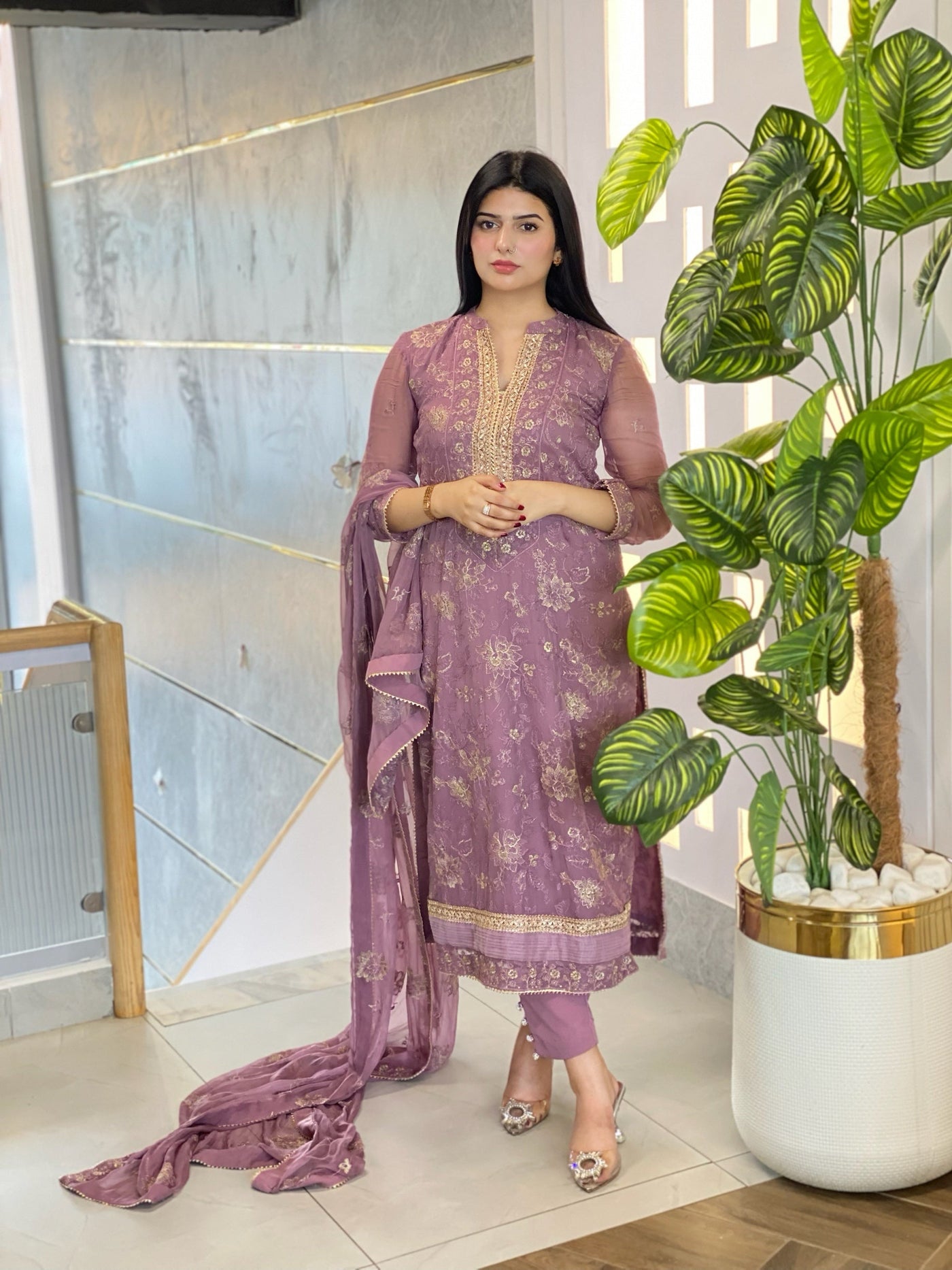 MBM-02 EMBROIDERED CHIFFON | 3 PCS