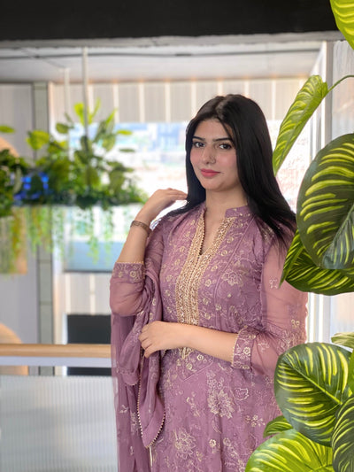 MBM-02 EMBROIDERED CHIFFON | 3 PCS