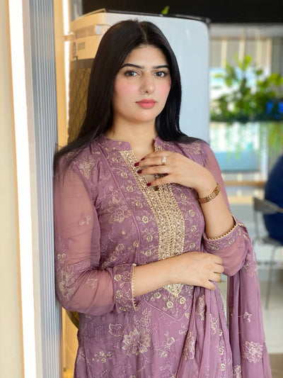 MBM-02 EMBROIDERED CHIFFON | 3 PCS